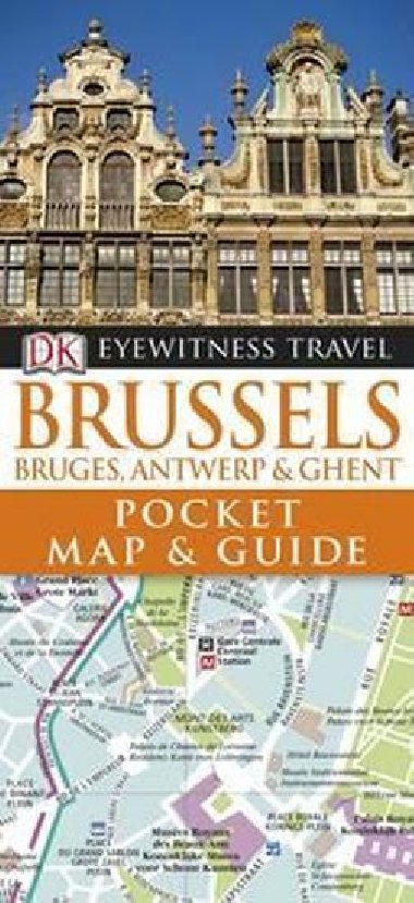 Brussels Pocket Map & Guide - DK Eyewitness Travel Guide - kolektiv autor