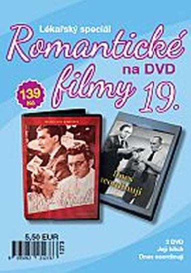 Romantick filmy 19 - 2 DVD (Lkask specil) - neuveden