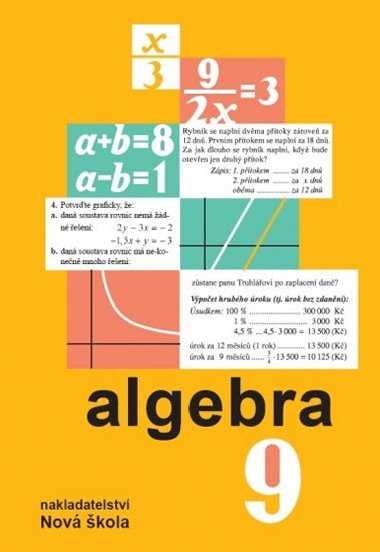 Algebra 9, uebnice - Zdena Roseck