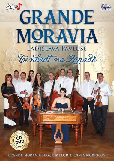 Grande Moravia - Telkrát na západě - CD + DVD - neuveden