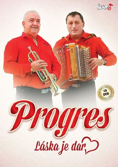 Progres - Láska je dar - CD + DVD - neuveden