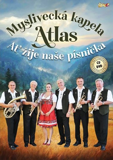 Myslivecká kapela Atlas-Ať žije písnička - CD + DVD - neuveden