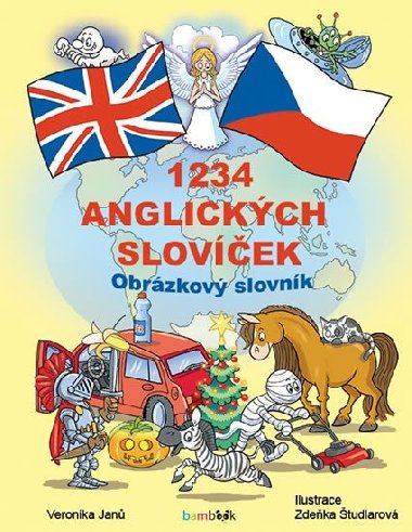 1234 anglickch slovek - Obrzkov slovnk pro dti - Veronika Jan