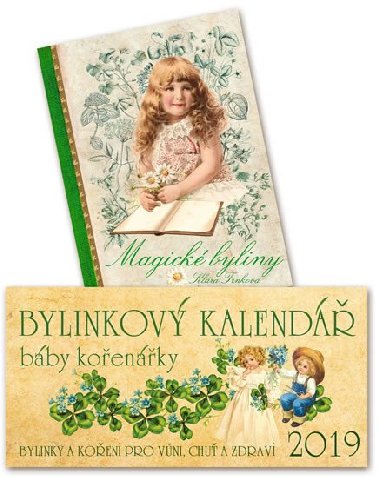 Kalend 2019 - Bylinkov + Magick bylinky - Klra Trnkov