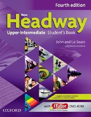 New Headway: Upper-Intermediate 4th Edition Students Book + DVD (SK Ed.) - Soars John and Liz