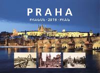 Kalend nstnn 2019 - Praha - Prague, 33,5 x 29 cm - Prask svt
