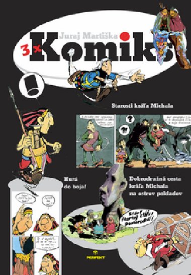 3x Komiks - Juraj Martika