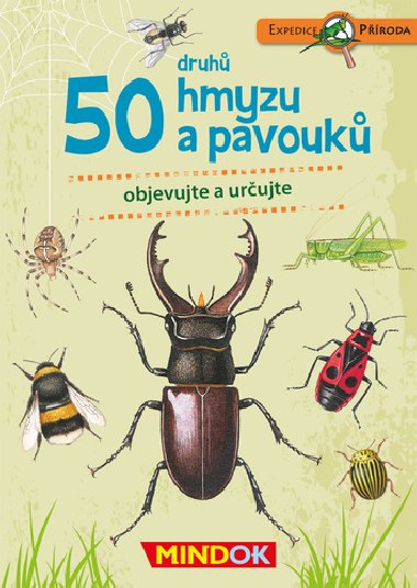 Expedice proda: 50 druh hmyzu a pavouk - Mindok
