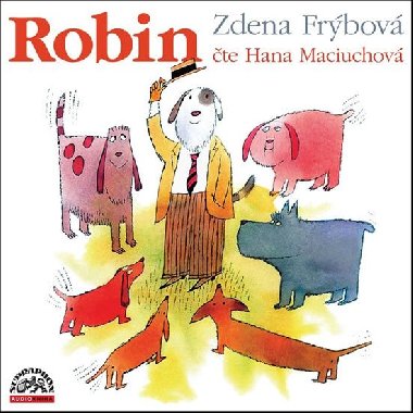 Robin - CD MP3 (te Hana Maciuchov) - 4 hodiny 33 minut - Zdena Frbov; Hana Maciuchov