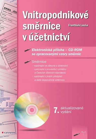 Vnitropodnikové směrnice v účetnictví + CD - František Louša