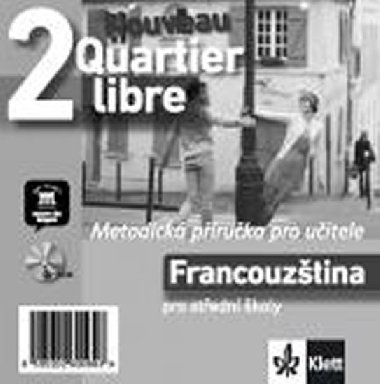 Quartier libre Nouveau 2 (A2-B1) - Metodick pruka na CD - neuveden