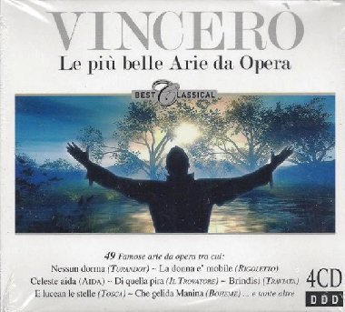VINCER Le piu belle Arie da Opera - 4 CD - neuveden