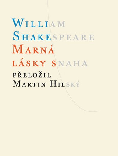 Marn lsky snaha - William Shakespeare