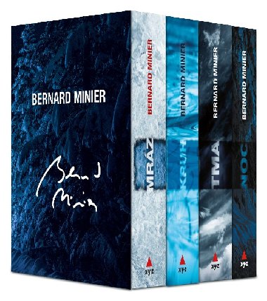 4 x Bernard Minier - box Mrz, Kruh, Tma, Noc - Bernard Minier