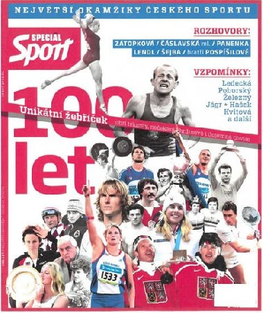 Sport Specil - 100 let eskho sportu - kolektiv autor