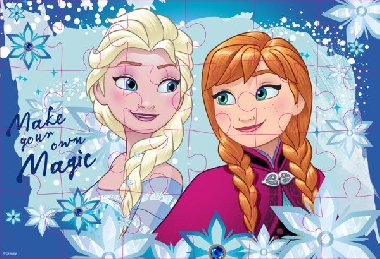 Vybarvujc puzzle Frozen, 50 x 35 cm (48 Pcs.) - neuveden
