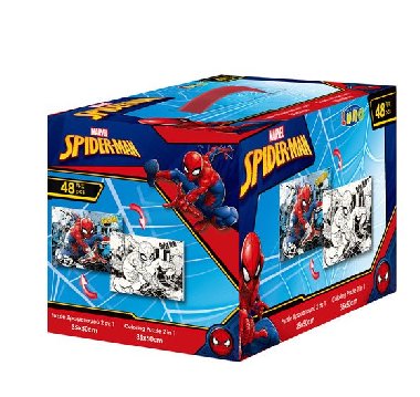 Vybarvujc puzzle Spiderman, 50 x 35 cm (48 Pcs.) - neuveden