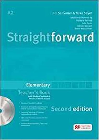 Straightforward 2nd Ed. Elementary: Teachers Book +  eBook Pack - Kerr Philip