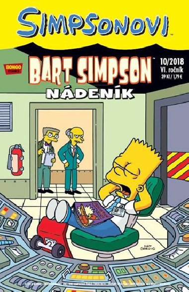 Simpsonovi - Bart Simpson 10/2018 - Ndenk - Matt Groening