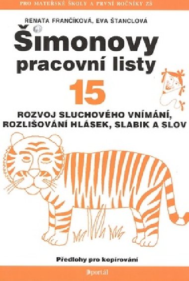IMONOVY PRACOVN LISTY 15 - Renata Frankov; Eva tanclov