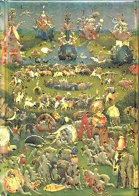 Notebook The Garden of Earthly Delights by Hieronymus Bosch - Flame Tree