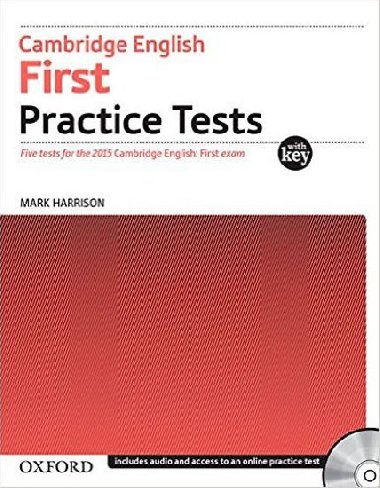 Cambridge English First Practice Tests with Answer Key and Audio CD - Harrison Mark