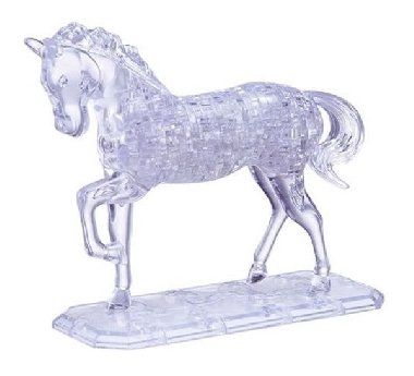 Kůň: 3D Crystal puzzle 100 dílků - neuveden