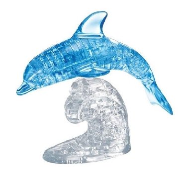 Skkajc delfn: 3D Crystal puzzle 95 dlk - neuveden