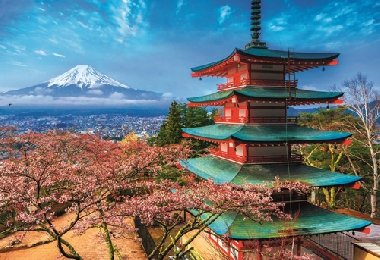 Hora Fuji: Puzzle 1500 dílků - neuveden