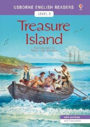Usborne English Readers 3: Treasure Island - Stevenson Robert Louis