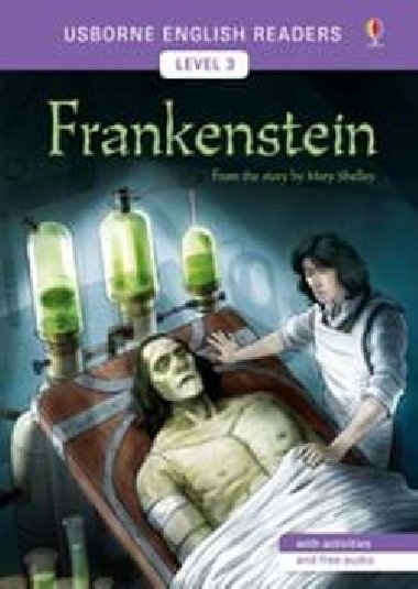 Usborne English Readers 3: Frankenstein - Mackinnon Mairi