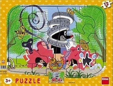 Krtek oprav: puzzle deskov 12 dlk - neuveden