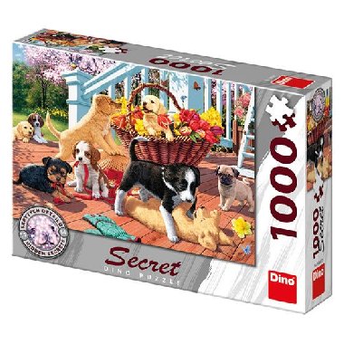 Štěňata: secret collection puzzle 1000 dílků - neuveden