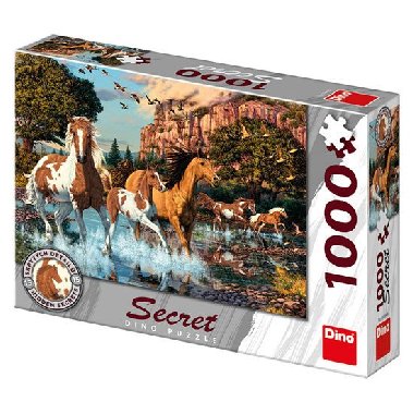 Koně: secret collection puzzle 1000 dílků - neuveden