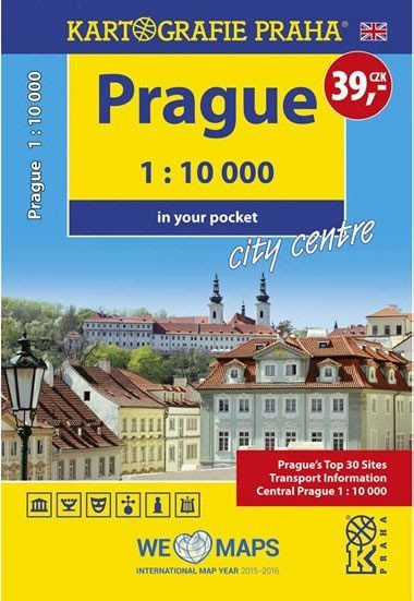 Prague - 1:10 000 in your pocket city centre - neuveden
