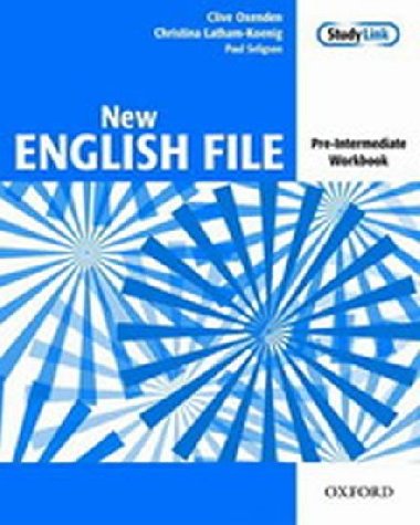 New English File: Pre-intermediate: Workbook with MultiROM Pack : Six-level general English course for adults - Oxenden Clive, Latham-Koenig Christina,