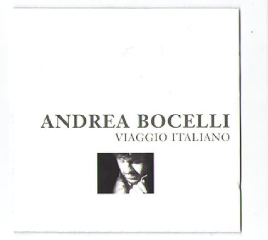 Andrea Bocelli - Viaggio Italiano (Vnon album) - CD - Bocelli Andrea