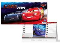 DISNEY Cars (trnctidenn) - stoln kalend 2019 - MFP Paper