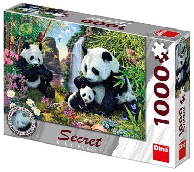 Pandy: secret collection puzzle 1000 dílků - neuveden