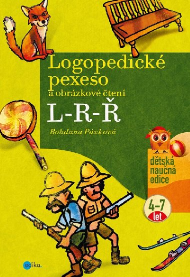 Logopedick pexeso a obrzkov ten L-R- - Pvkov Bohdana