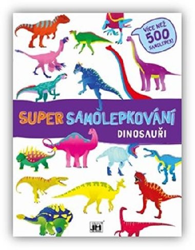 Super samolepkovn Dinosau svt - 
