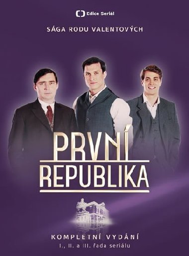 Prvn republika - Komplet 14 DVD - esk televize
