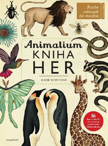 Animalium - kniha her - Jenny Broomov