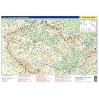 esko - prun mapa 1 : 1 150 000 - Kartografie
