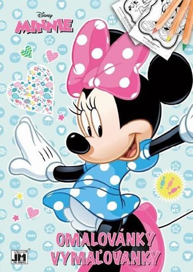 Minnie - Omalovnky A4 - Walt Disney