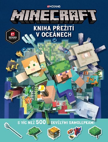 Minecraft - Kniha peit v ocenech - Egmont