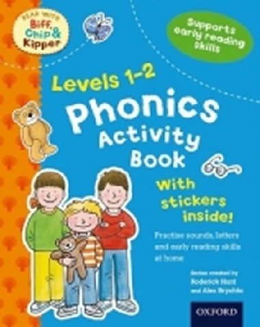 Oxford Reading Tree: Levels 1-2: Phonics Activity Book (Read With Biff, Chip, and Kipper) - Hunt Roderick, Brychta Ale