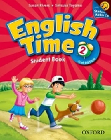 English Time 2nd 2 Students Book + Student Audio CD Pack - Rivers Susan