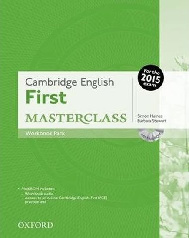 Cambridge English First Masterclass Workbook Pack - Haines Simon
