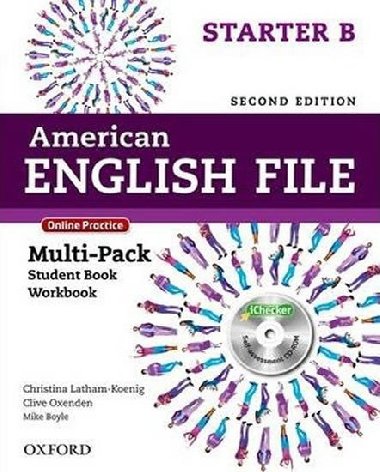 American English File Starter: Multipack B with Online Practice and iChecker - Oxenden Clive, Latham-Koenig Christina,